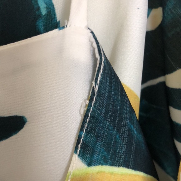 LAVI Adjustable Strap Tank - Yellow and Green - Picture 7 of 9